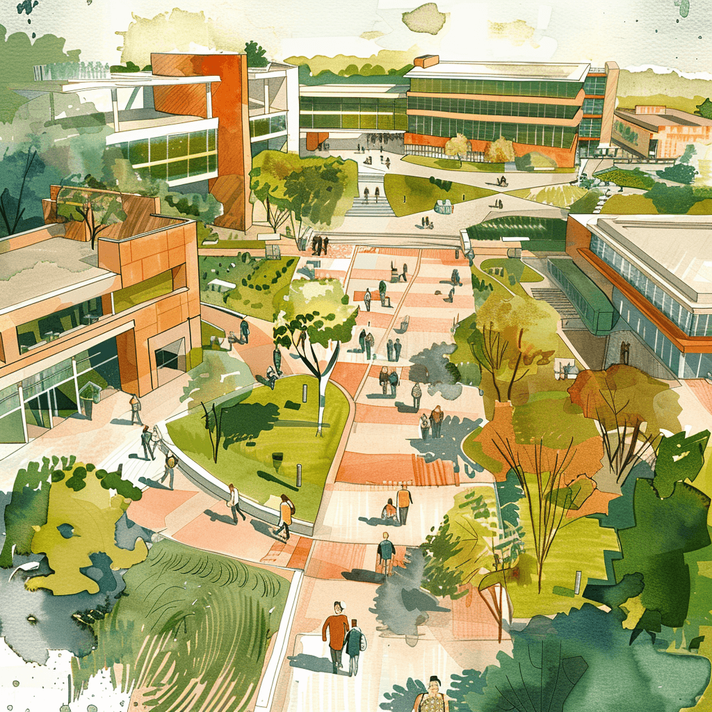 Spaces for higher learning-insights into campus planning